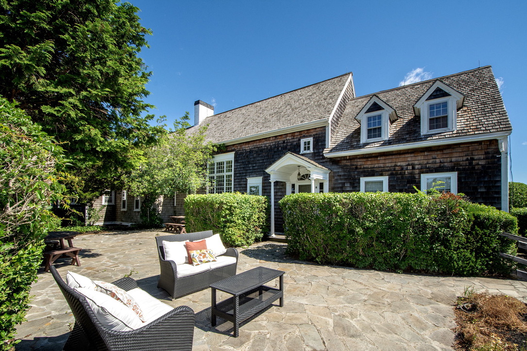 Patio seating area